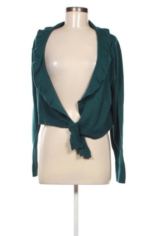 Γυναικεία ζακέτα Atmos Fashion, Μέγεθος XL, Χρώμα Πράσινο, Τιμή 12,68 €