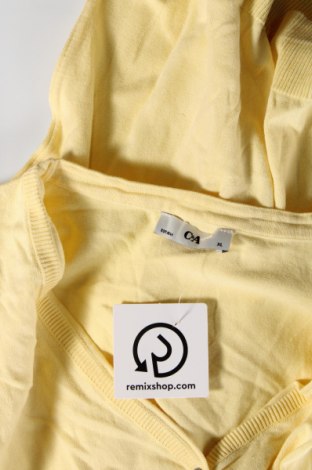 Damen Strickjacke C&A, Größe XL, Farbe Gelb, Preis € 7,06