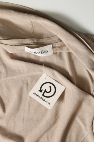 Γυναικεία ζακέτα Calvin Klein, Μέγεθος S, Χρώμα  Μπέζ, Τιμή 22,13 €