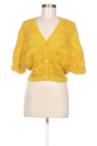 Дамска жилетка H&M, Размер L, Цвят Жълт, Цена 13,05 лв.