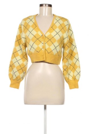 Γυναικεία ζακέτα H&M Divided, Μέγεθος XS, Χρώμα Κίτρινο, Τιμή 7,18 €