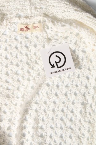 Damen Strickjacke Hollister, Größe XS, Farbe Weiß, Preis € 13,65