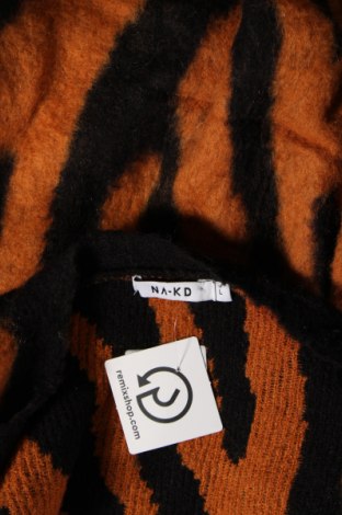 Damen Strickjacke NA-KD, Größe L, Farbe Mehrfarbig, Preis 5,14 €