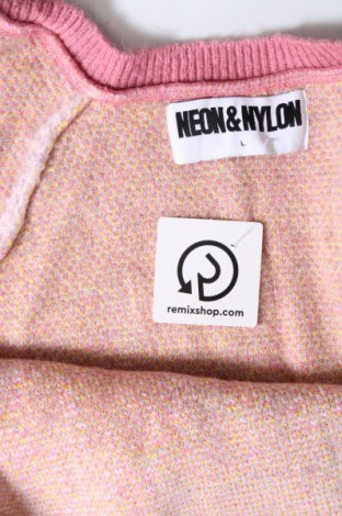Γυναικεία ζακέτα Neon & Nylon by Only, Μέγεθος L, Χρώμα Πολύχρωμο, Τιμή 25,36 €