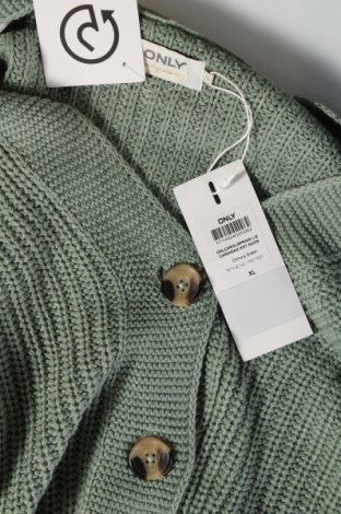 Cardigan de damă ONLY, Mărime XL, Culoare Verde, Preț 50,99 Lei