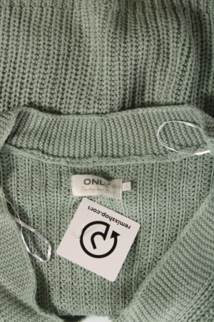 Damen Strickjacke ONLY, Größe L, Farbe Grün, Preis 5,82 €
