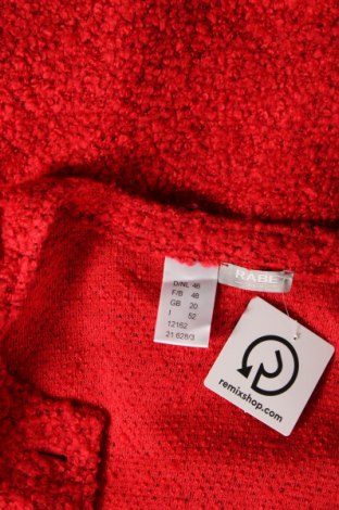 Γυναικεία ζακέτα Rabe, Μέγεθος XL, Χρώμα Κόκκινο, Τιμή 8,37 €