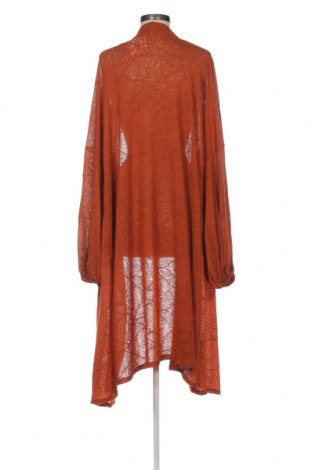 Damen Strickjacke SHEIN, Größe 4XL, Farbe Orange, Preis 16,14 €