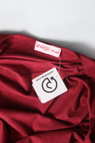 Damen Strickjacke Sheego, Größe 3XL, Farbe Rot, Preis 28,53 €