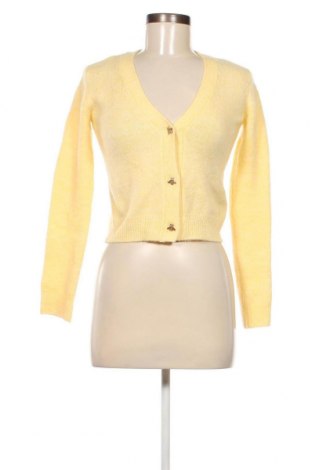 Damen Strickjacke Sinsay, Größe XXS, Farbe Gelb, Preis 4,44 €