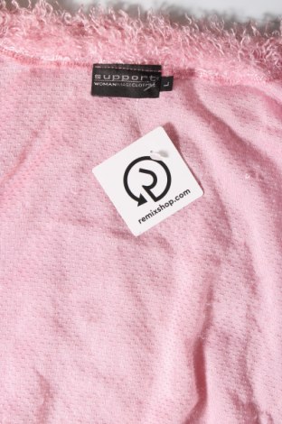 Γυναικεία ζακέτα Support, Μέγεθος L, Χρώμα Ρόζ , Τιμή 5,20 €