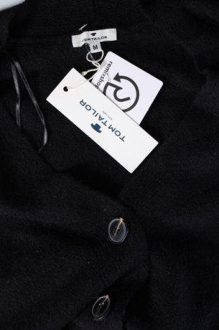 Γυναικεία ζακέτα Tom Tailor, Μέγεθος M, Χρώμα Μαύρο, Τιμή 11,03 €