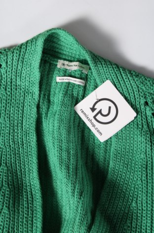 Γυναικεία ζακέτα Tom Tailor, Μέγεθος 3XL, Χρώμα Πράσινο, Τιμή 25,36 €