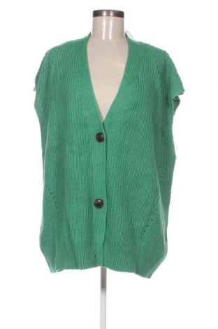 Γυναικεία ζακέτα Tom Tailor, Μέγεθος 3XL, Χρώμα Πράσινο, Τιμή 21,56 €