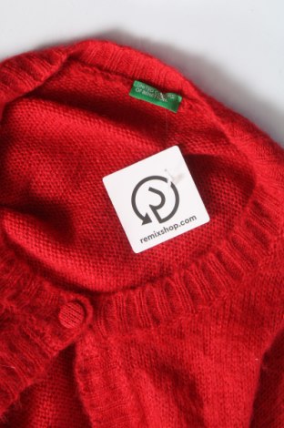 Damen Strickjacke United Colors Of Benetton, Größe XL, Farbe Rot, Preis € 9,41