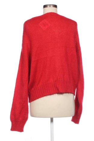 Damen Strickjacke United Colors Of Benetton, Größe XL, Farbe Rot, Preis € 9,41