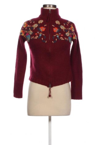 Damen Strickjacke United Colors Of Benetton, Größe S, Farbe Rot, Preis 12,60 €