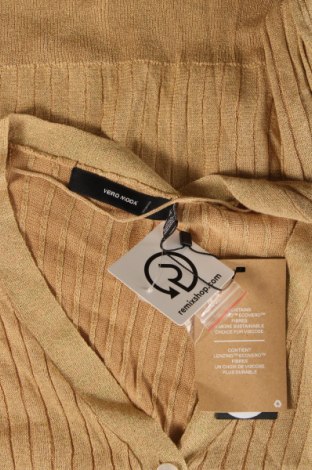 Damen Strickjacke Vero Moda, Größe XS, Farbe Golden, Preis 43,14 €