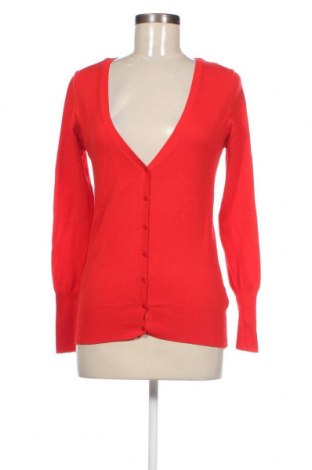 Дамска жилетка Zara Knitwear, Размер L, Цвят Червен, Цена 12,15 лв.