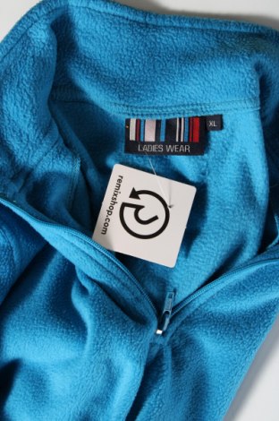 Γυναικεία μπλούζα fleece, Μέγεθος M, Χρώμα Μπλέ, Τιμή 14,23 €