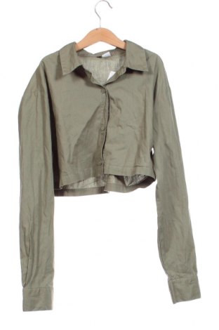 Γυναικείο πουκάμισο, Μέγεθος XS, Χρώμα Πράσινο, Τιμή 6,11 €