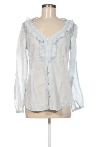 Γυναικείο πουκάμισο, Μέγεθος L, Χρώμα Μπλέ, Τιμή 13,00 €