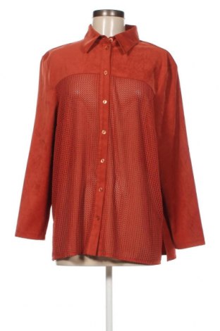 Γυναικείο πουκάμισο, Μέγεθος XL, Χρώμα Πορτοκαλί, Τιμή 6,11 €