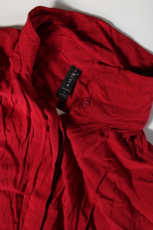 Γυναικείο πουκάμισο Amisu, Μέγεθος L, Χρώμα Κόκκινο, Τιμή 6,18 €