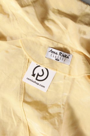 Γυναικείο πουκάμισο Anna Riska, Μέγεθος M, Χρώμα Κίτρινο, Τιμή 17,00 €