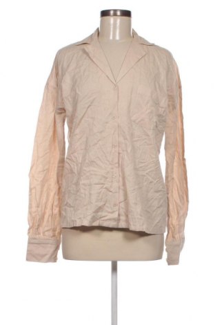 Γυναικείο πουκάμισο Boohoo, Μέγεθος XXS, Χρώμα  Μπέζ, Τιμή 11,34 €