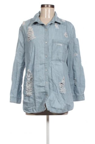 Dámska košeľa  Boohoo, Veľkosť M, Farba Modrá, Cena  9,79 €