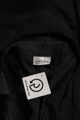 Γυναικείο πουκάμισο Canda, Μέγεθος 3XL, Χρώμα Μαύρο, Τιμή 15,46 €