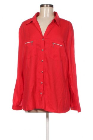 Γυναικείο πουκάμισο Canda, Μέγεθος XXL, Χρώμα Κόκκινο, Τιμή 7,80 €