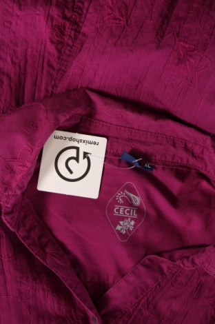 Γυναικείο πουκάμισο Cecil, Μέγεθος XL, Χρώμα Βιολετί, Τιμή 10,54 €