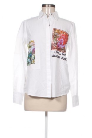 Дамска риза Desigual, Размер S, Цвят Бял, Цена 108,00 лв.