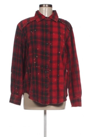 Γυναικείο πουκάμισο Desigual, Μέγεθος M, Χρώμα Κόκκινο, Τιμή 55,67 €