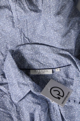Γυναικείο πουκάμισο Eterna, Μέγεθος L, Χρώμα Μπλέ, Τιμή 11,88 €