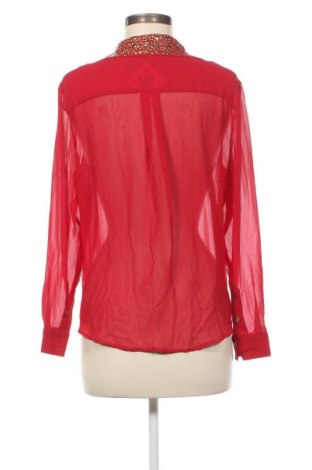 Γυναικείο πουκάμισο Focus 2000, Μέγεθος S, Χρώμα Κόκκινο, Τιμή 6,11 €