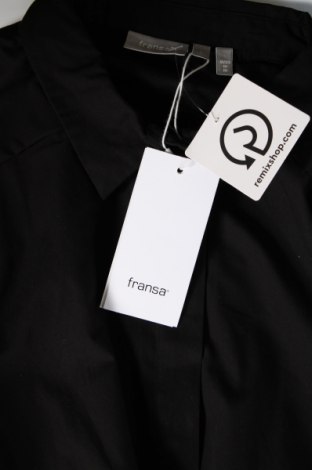 Дамска риза Fransa, Размер L, Цвят Черен, Цена 13,09 лв.