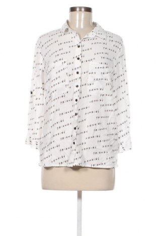 Γυναικείο πουκάμισο Friends, Μέγεθος M, Χρώμα Λευκό, Τιμή 8,72 €