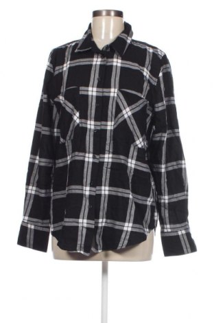 Γυναικείο πουκάμισο Gina Tricot, Μέγεθος L, Χρώμα Μαύρο, Τιμή 4,33 €