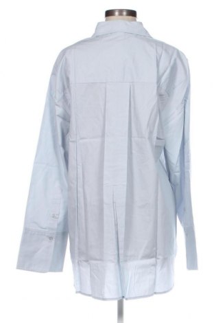 Γυναικείο πουκάμισο Gina Tricot, Μέγεθος L, Χρώμα Μπλέ, Τιμή 23,71 €