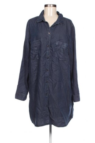 Дамска риза H&M, Размер XL, Цвят Син, Цена 25,00 лв.