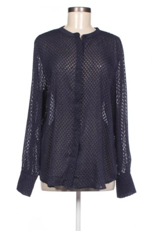 Γυναικείο πουκάμισο H&M, Μέγεθος XL, Χρώμα Μπλέ, Τιμή 7,42 €