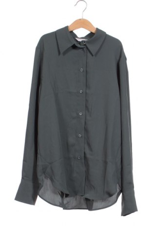 Γυναικείο πουκάμισο H&M, Μέγεθος XS, Χρώμα Πράσινο, Τιμή 7,80 €