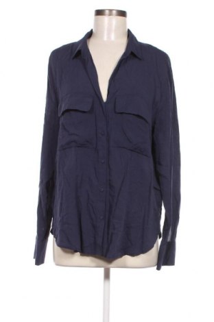 Γυναικείο πουκάμισο H&M, Μέγεθος XL, Χρώμα Μπλέ, Τιμή 6,96 €