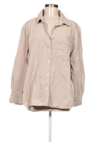 Γυναικείο πουκάμισο H&M, Μέγεθος L, Χρώμα  Μπέζ, Τιμή 4,48 €