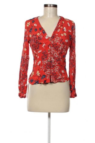 Γυναικείο πουκάμισο H&M, Μέγεθος M, Χρώμα Κόκκινο, Τιμή 7,67 €