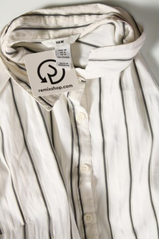 Дамска риза H&M, Размер M, Цвят Бял, Цена 12,73 лв.