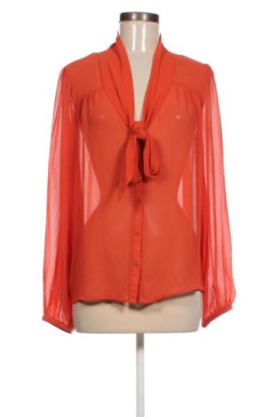 Дамска риза H&M, Размер XL, Цвят Оранжев, Цена 15,05 лв.